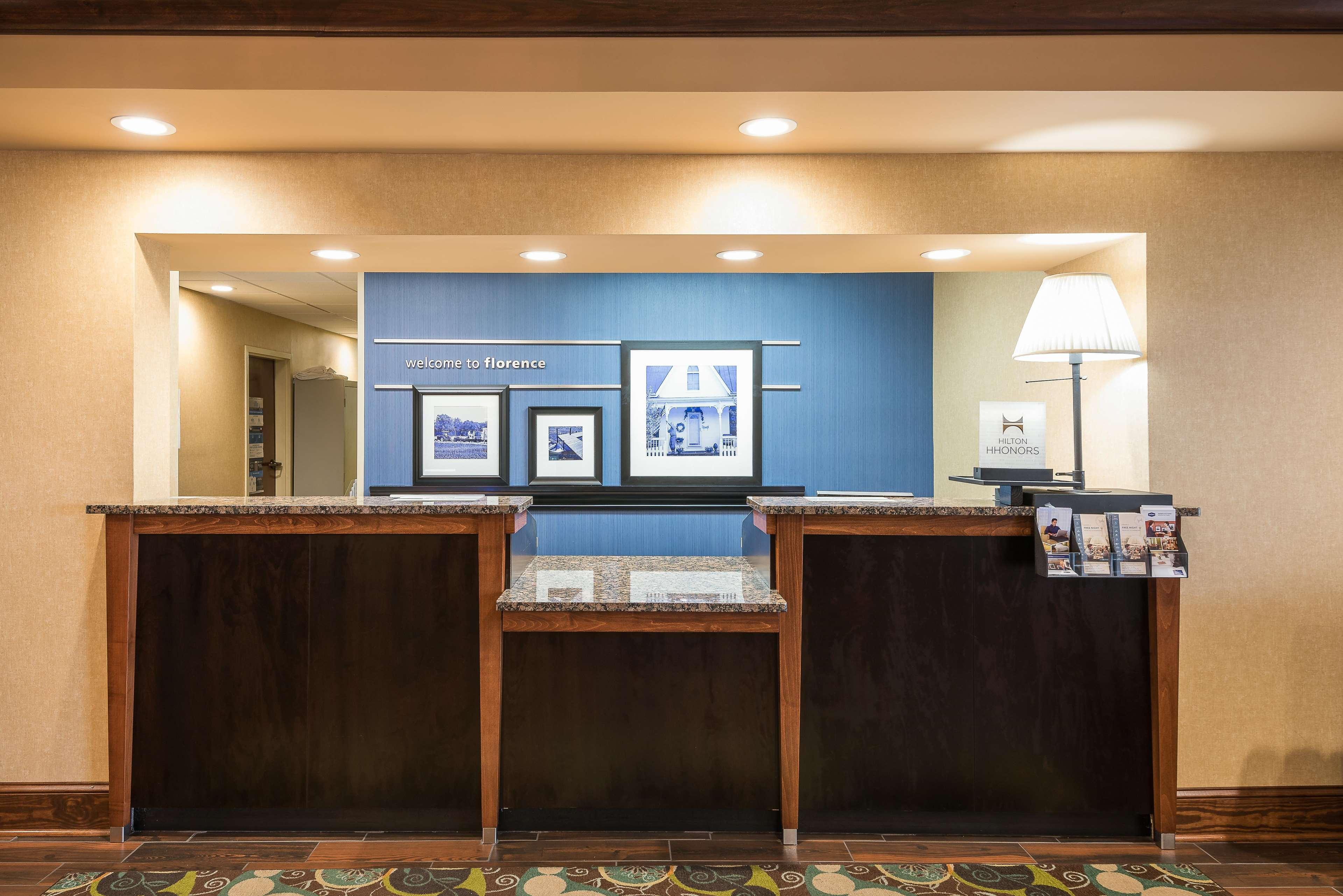 Hampton Inn & Suites Florence Center מראה חיצוני תמונה
