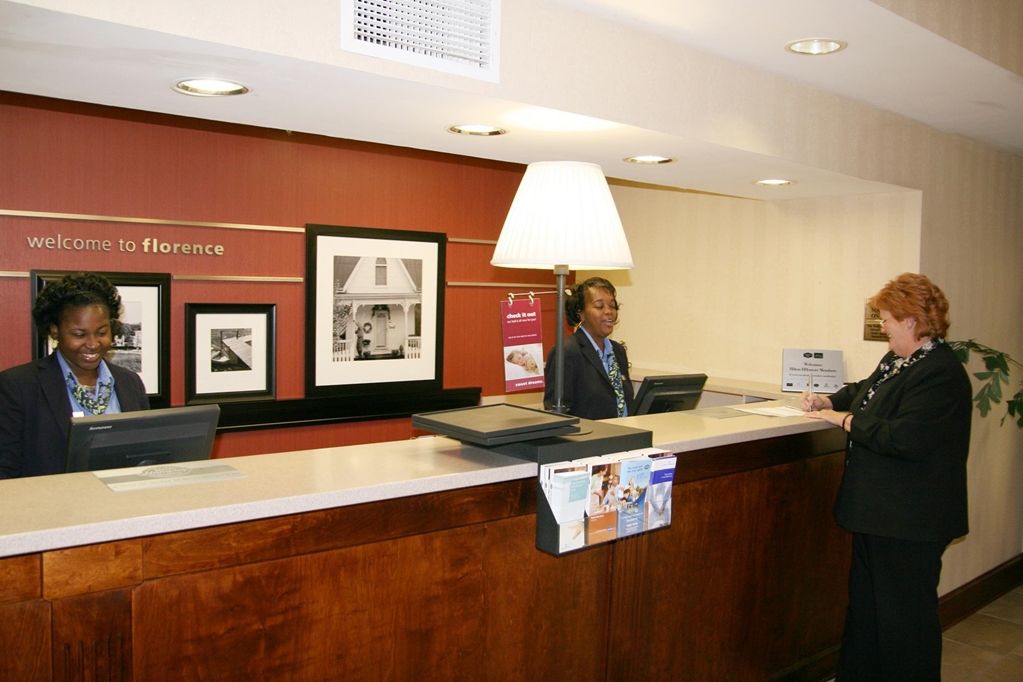 Hampton Inn & Suites Florence Center מראה פנימי תמונה